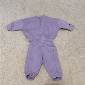 Champion Kids Lavender Footie One Piece